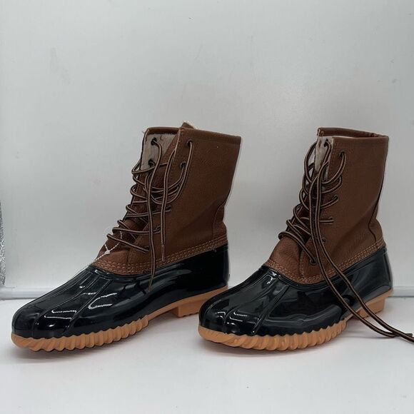 Sporto Woman’s Dakota Pebble Rubber Ducky Boots - Picture 9 of 9